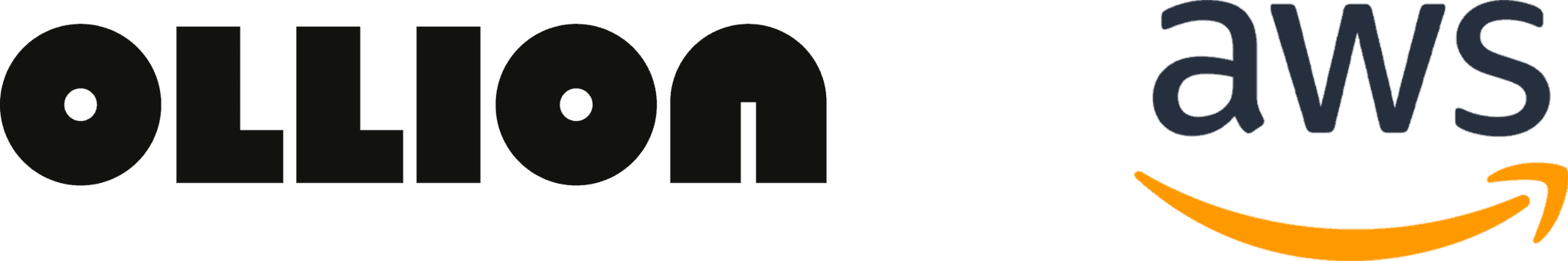 OLLION x AWS logo