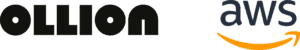 OLLION x AWS logo