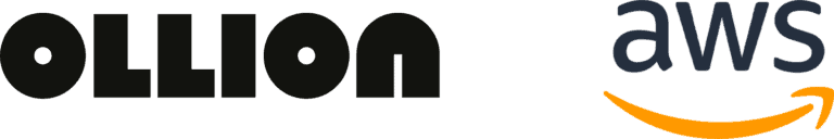 OLLION x AWS logo