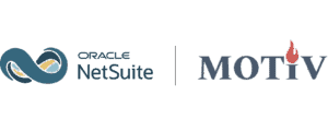 Motiv + Netsuite logo