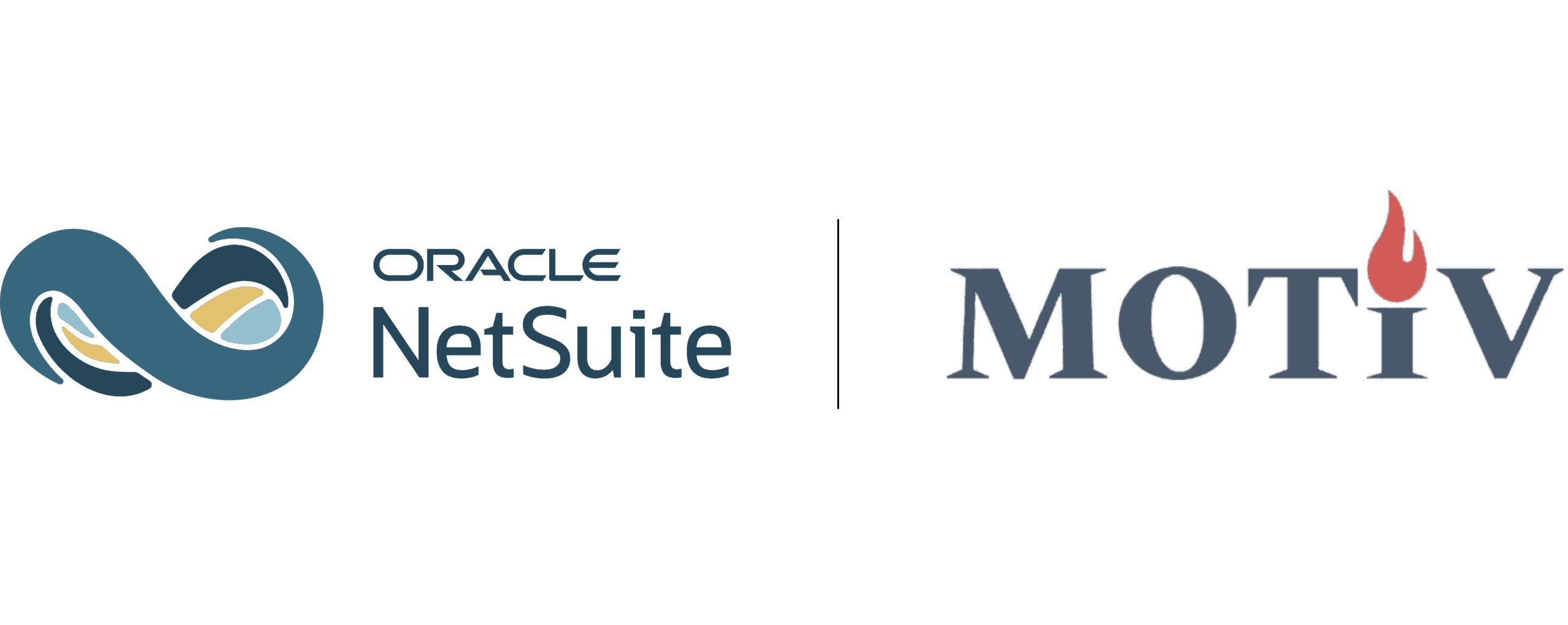 Motiv + Netsuite logo