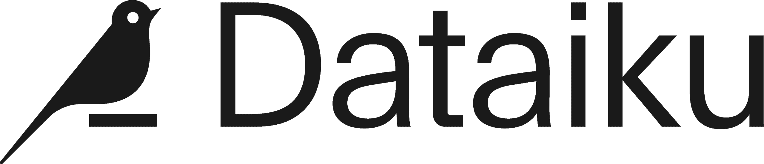 Dataiku Black Lockup Logo 2026